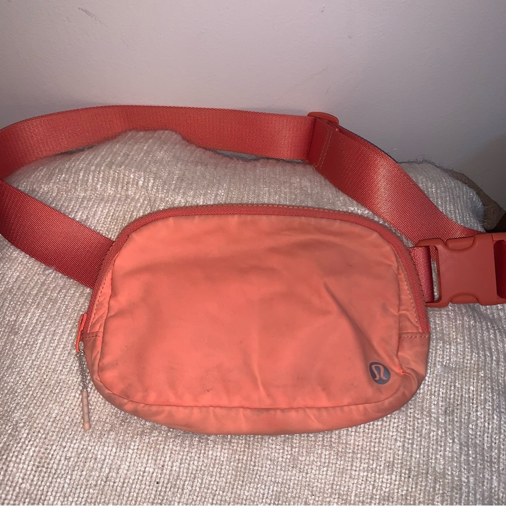 Lululemon Everywhere Orange Belt Bag